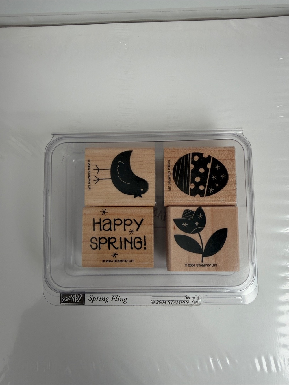 Stampin' Up! Wooden Spring Fling Stamp Set